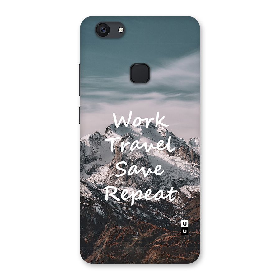 Work Travel Back Case for Vivo V7 Plus