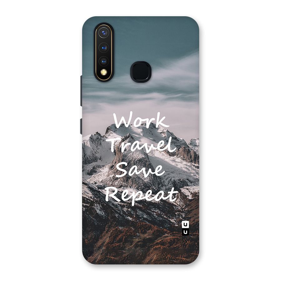 Work Travel Back Case for Vivo Y19