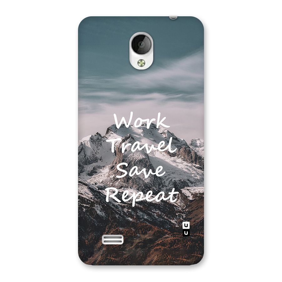 Work Travel Back Case for Vivo Y21