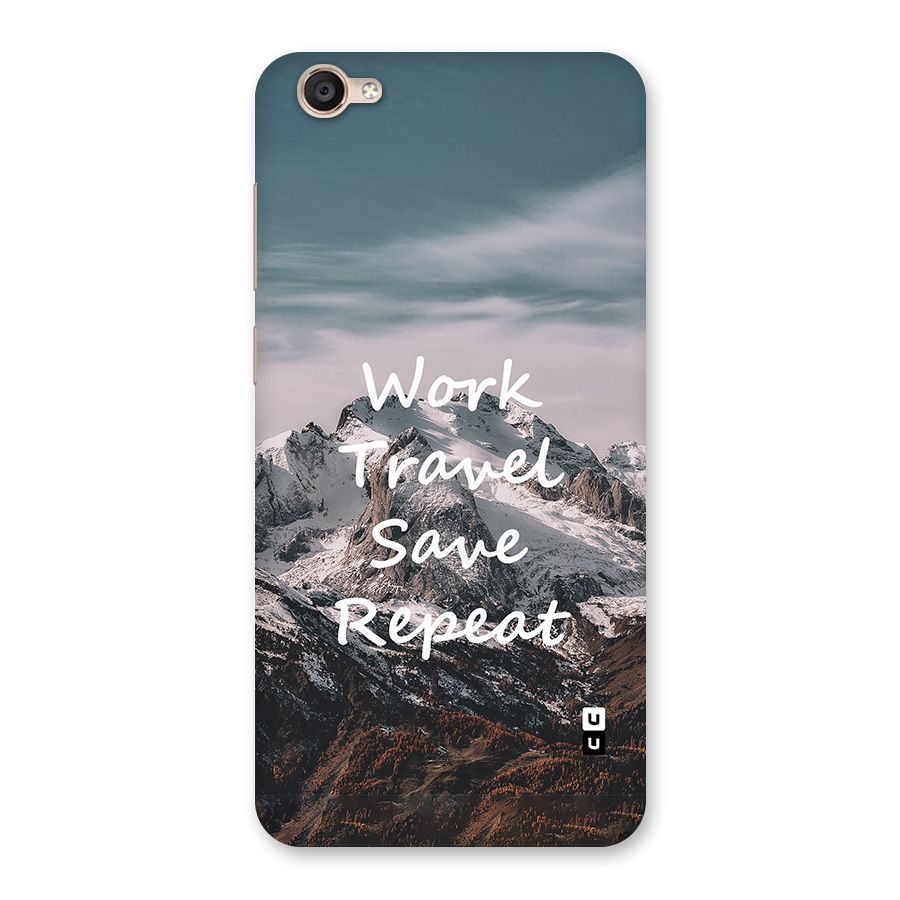 Work Travel Back Case for Vivo Y55s