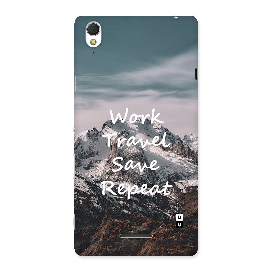Work Travel Back Case for Xperia T3