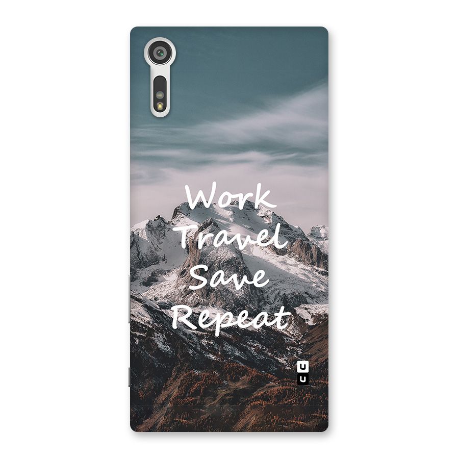 Work Travel Back Case for Xperia XZ