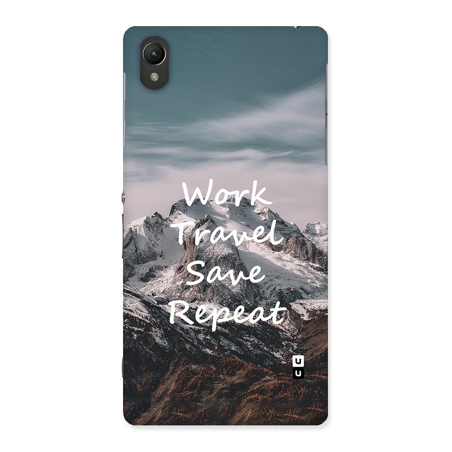 Work Travel Back Case for Xperia Z2