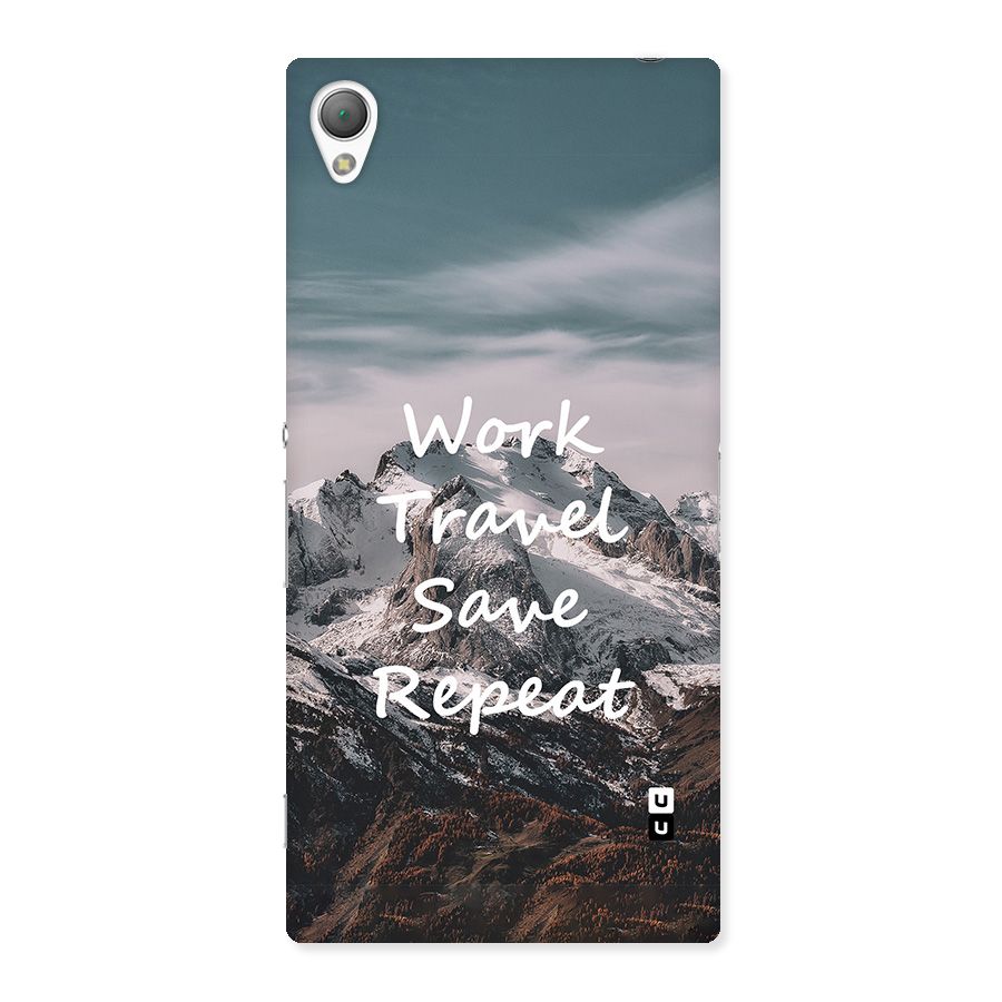 Work Travel Back Case for Xperia Z3