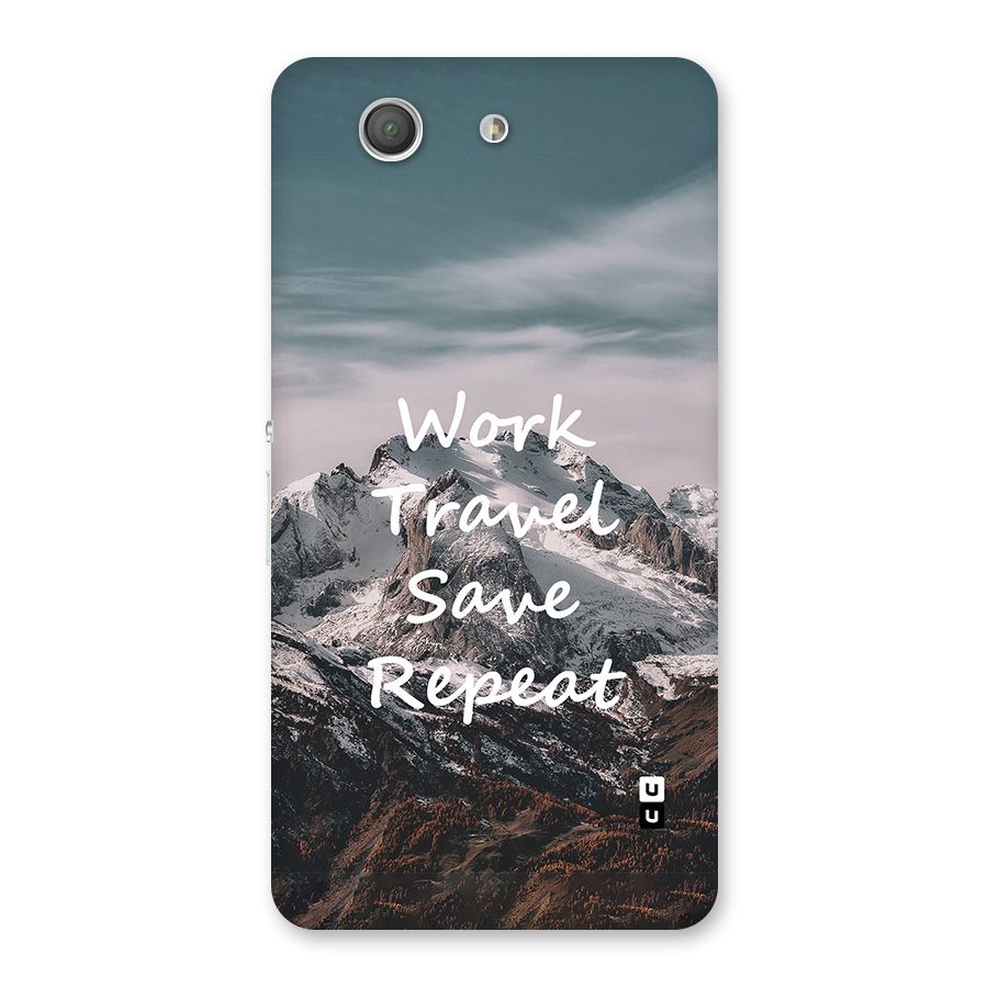 Work Travel Back Case for Xperia Z3 Compact