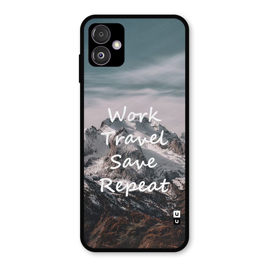 Work Travel Metal Back Case for Galaxy F14