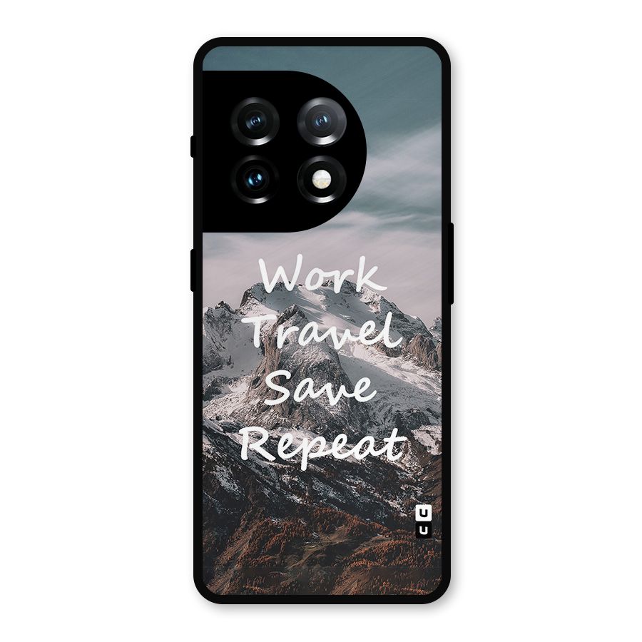 Work Travel Metal Back Case for OnePlus 11