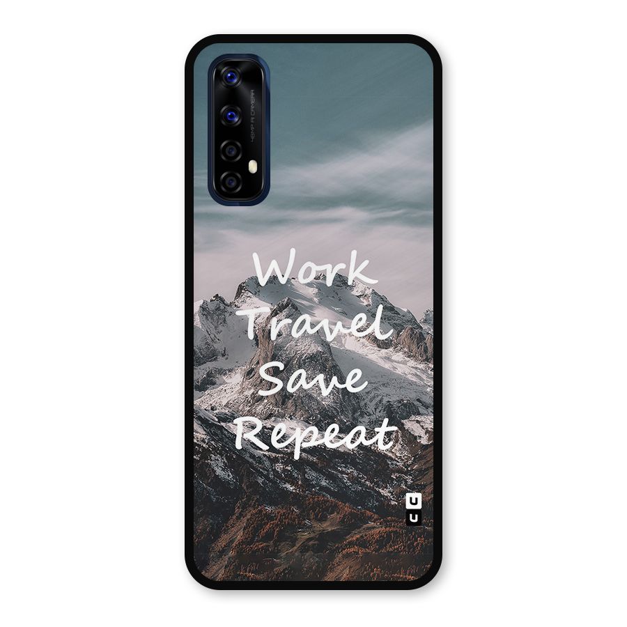 Work Travel Metal Back Case for Realme 7