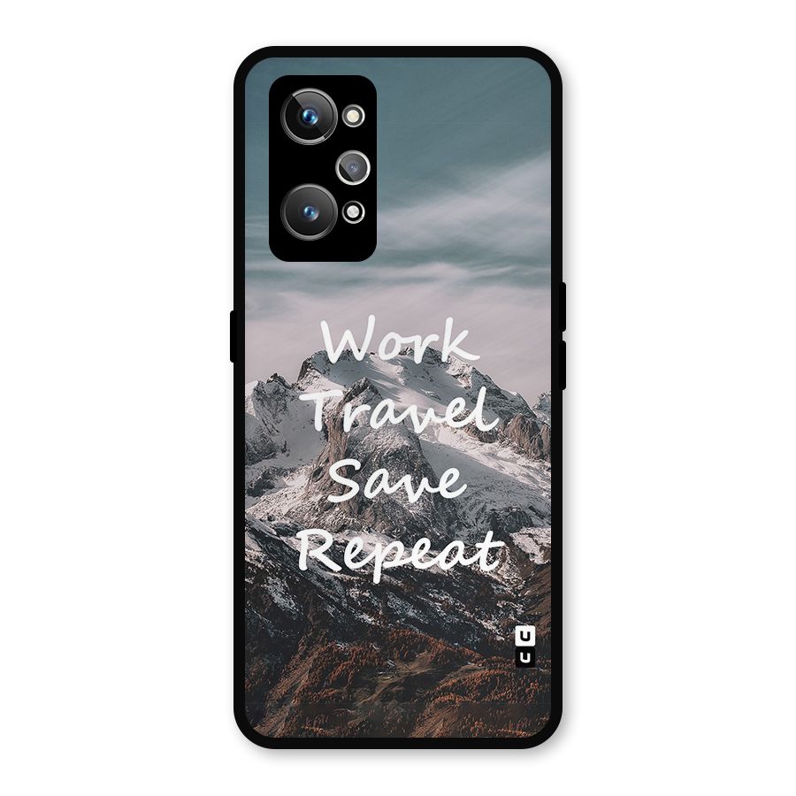 Work Travel Metal Back Case for Realme GT Neo 3T