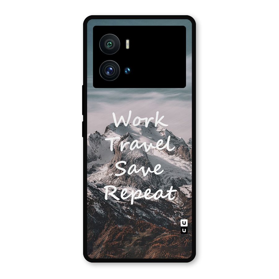 Work Travel Metal Back Case for iQOO 9 Pro