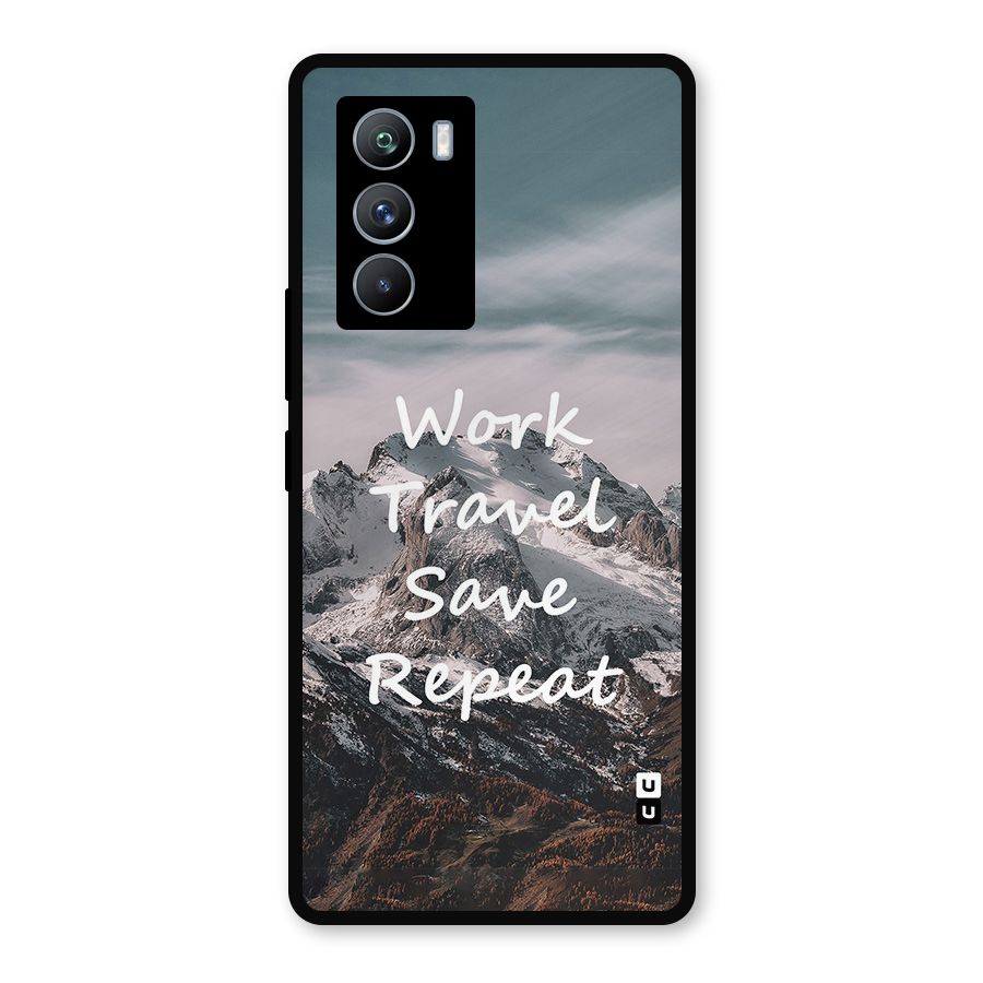 Work Travel Metal Back Case for iQOO 9 SE