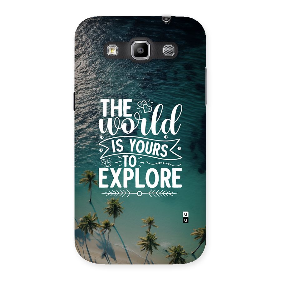 World To Explore Back Case for Galaxy Grand Quattro