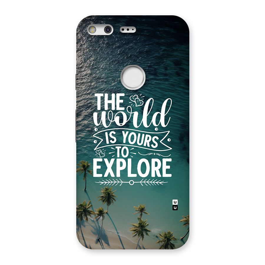 World To Explore Back Case for Google Pixel
