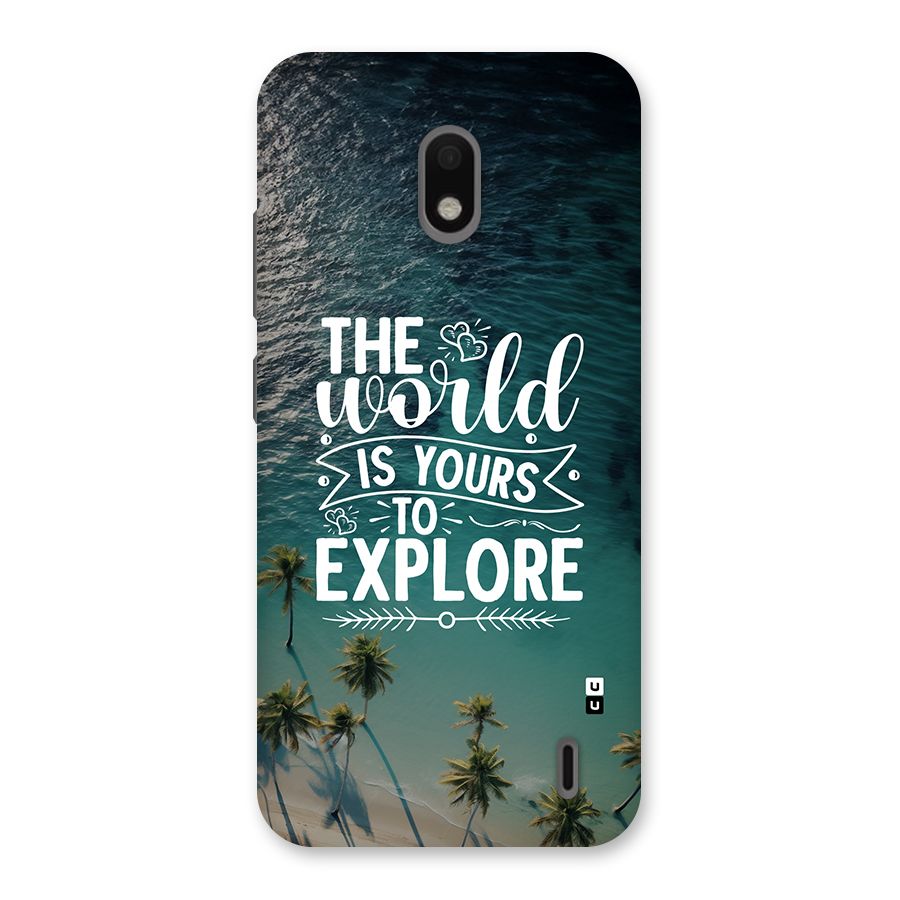 World To Explore Back Case for Nokia 2.2