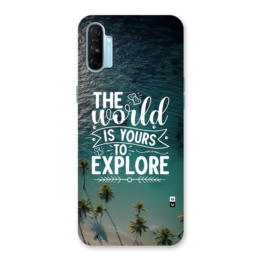 World To Explore Back Case for Realme Narzo 20A