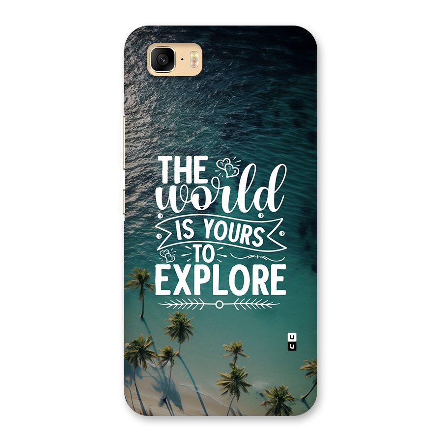 World To Explore Back Case for Zenfone 3s Max