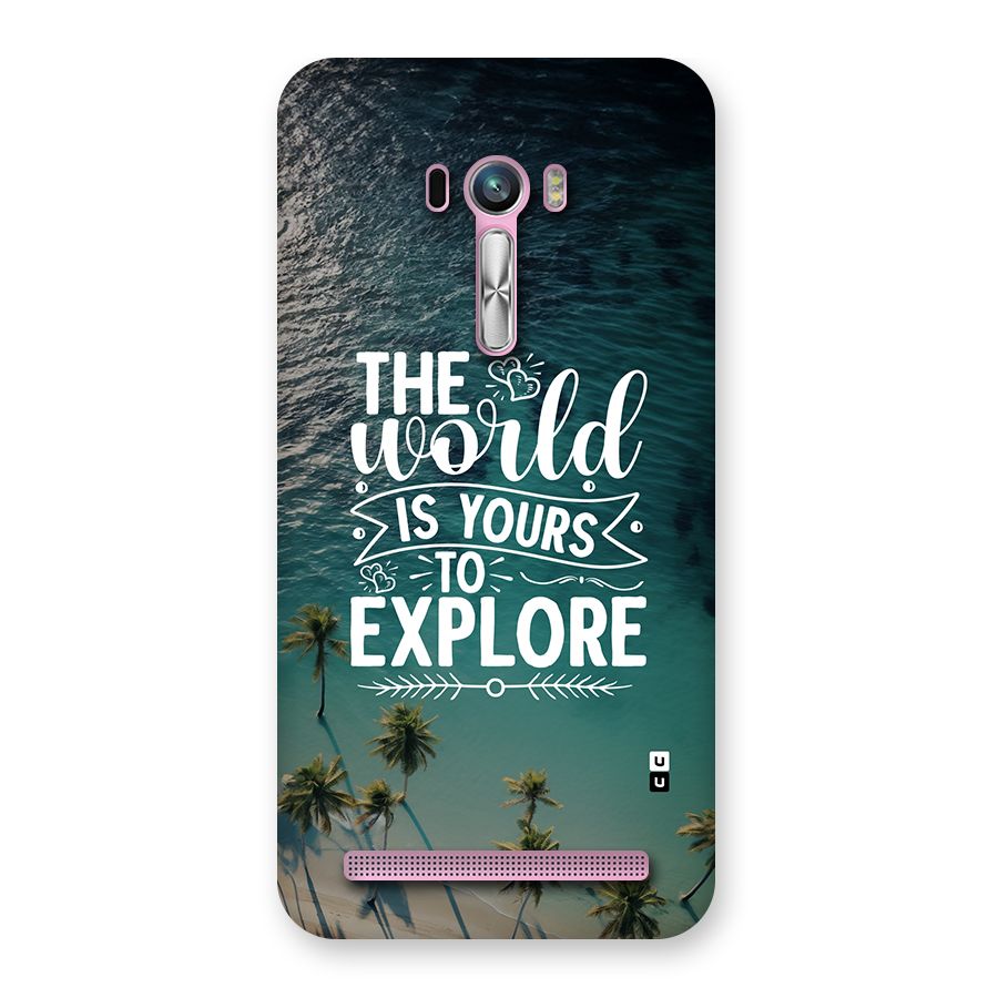 World To Explore Back Case for Zenfone Selfie