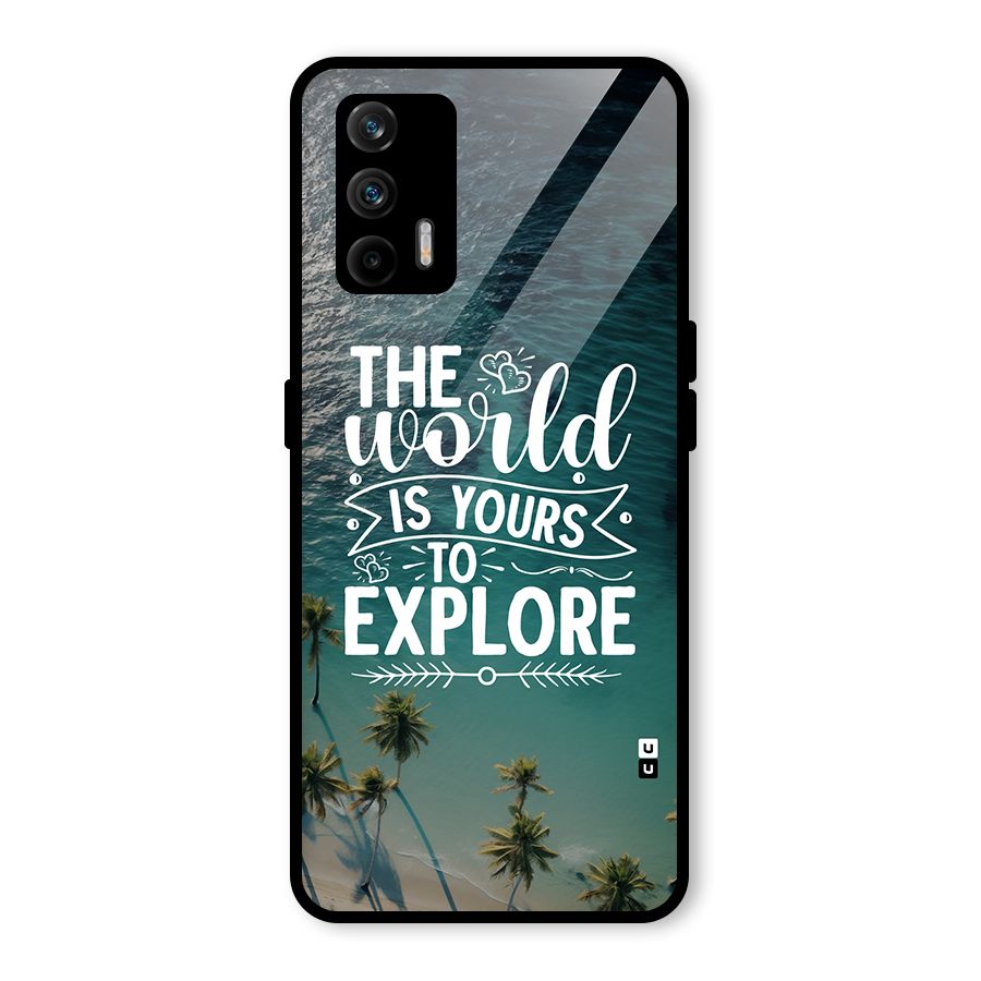 World To Explore Glass Back Case for Realme GT 5G
