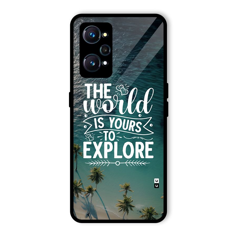 World To Explore Glass Back Case for Realme GT Neo2