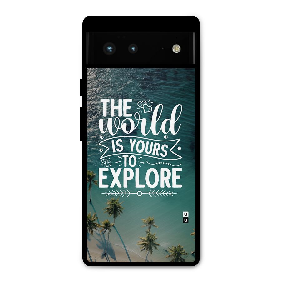 World To Explore Metal Back Case for Google Pixel 6