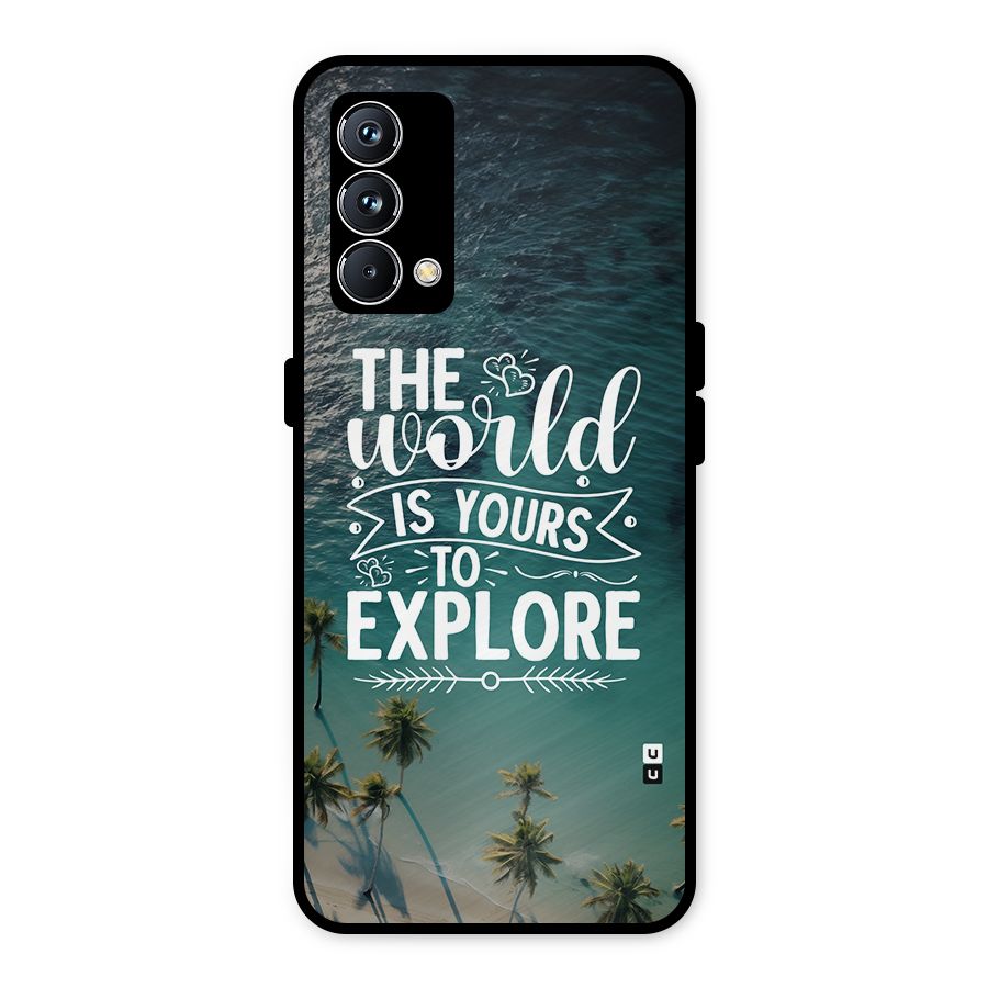 World To Explore Metal Back Case for Realme GT Master Edition