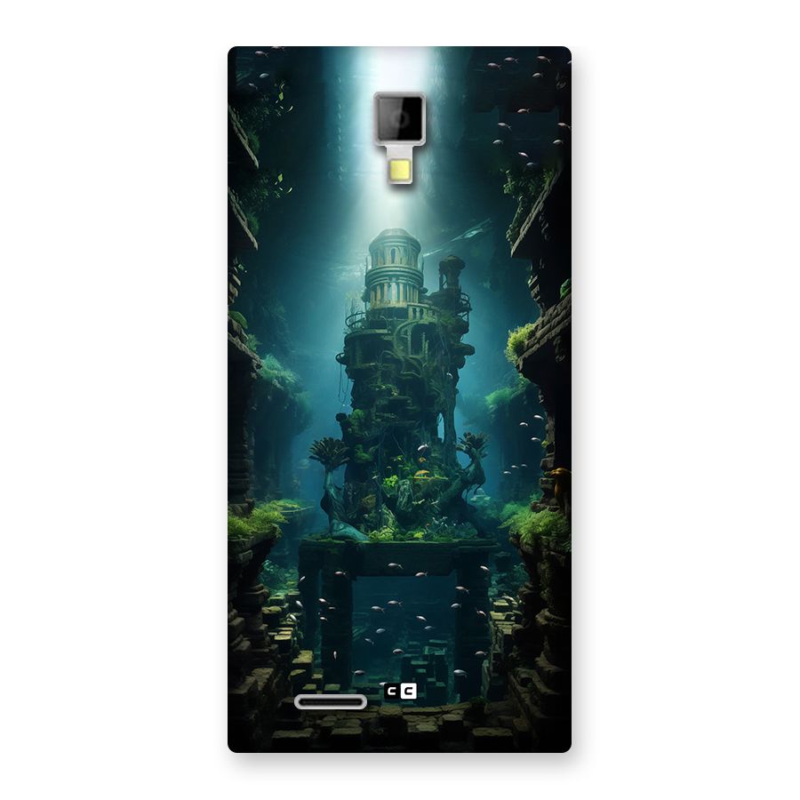 World Under Water Back Case for Canvas Xpress A99