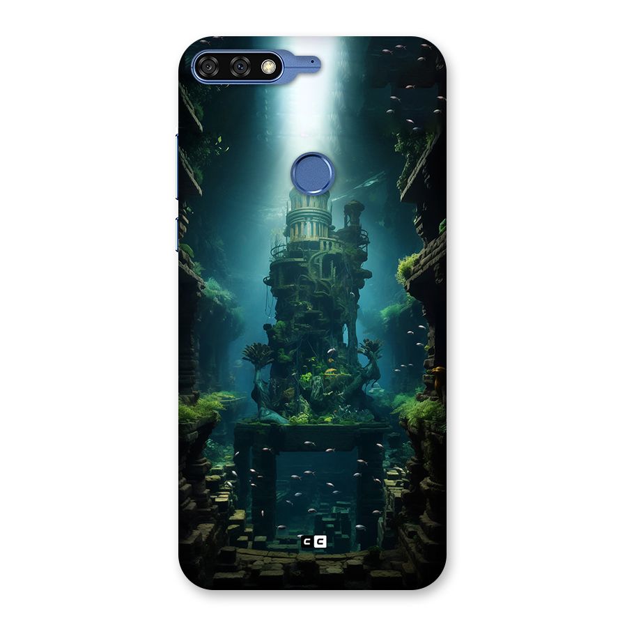 World Under Water Back Case for Honor 7C