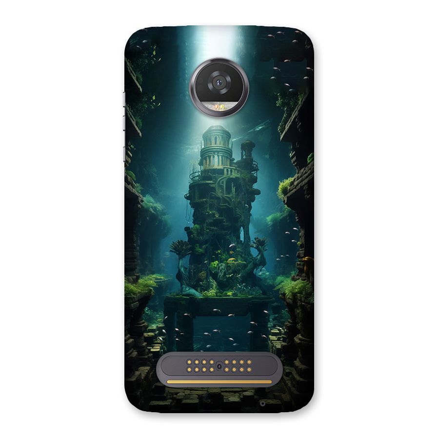World Under Water Back Case for Moto Z2 Play