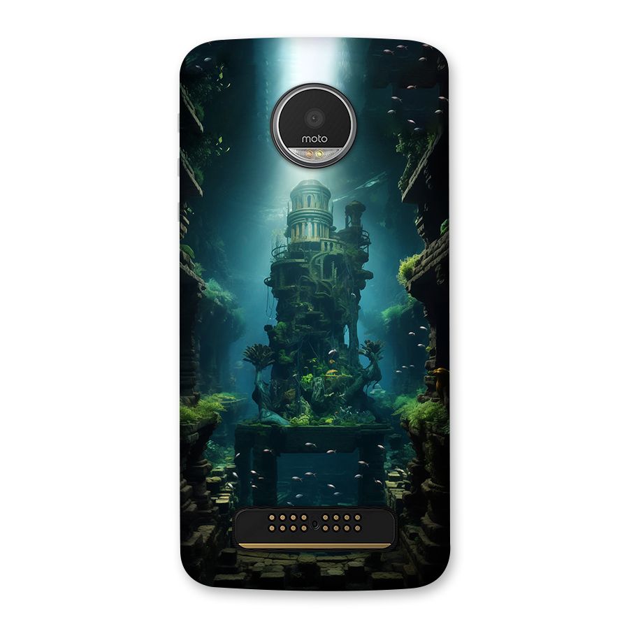 World Under Water Back Case for Moto Z Play