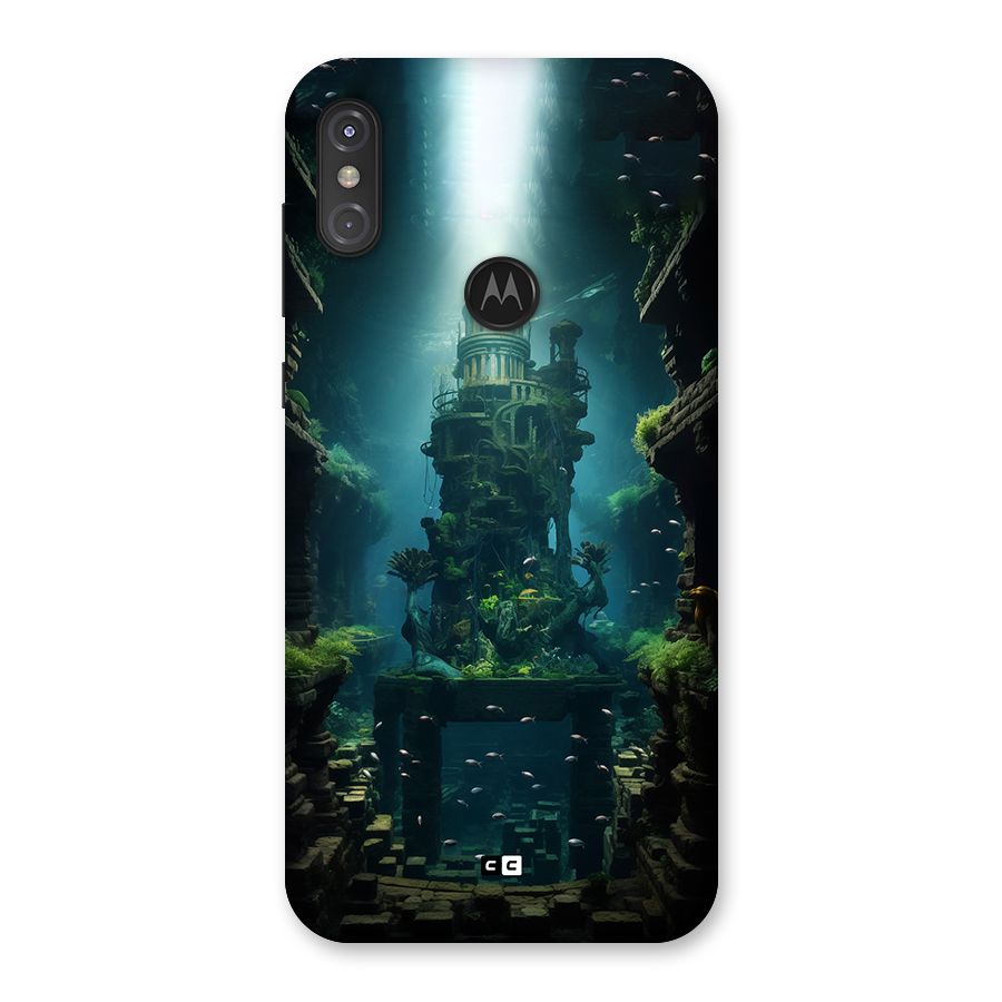 World Under Water Back Case for Motorola One Power