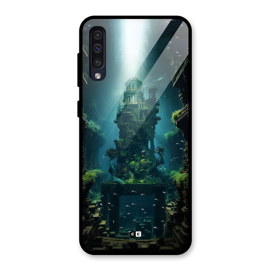 World Under Water Glass Back Case for Galaxy A30s