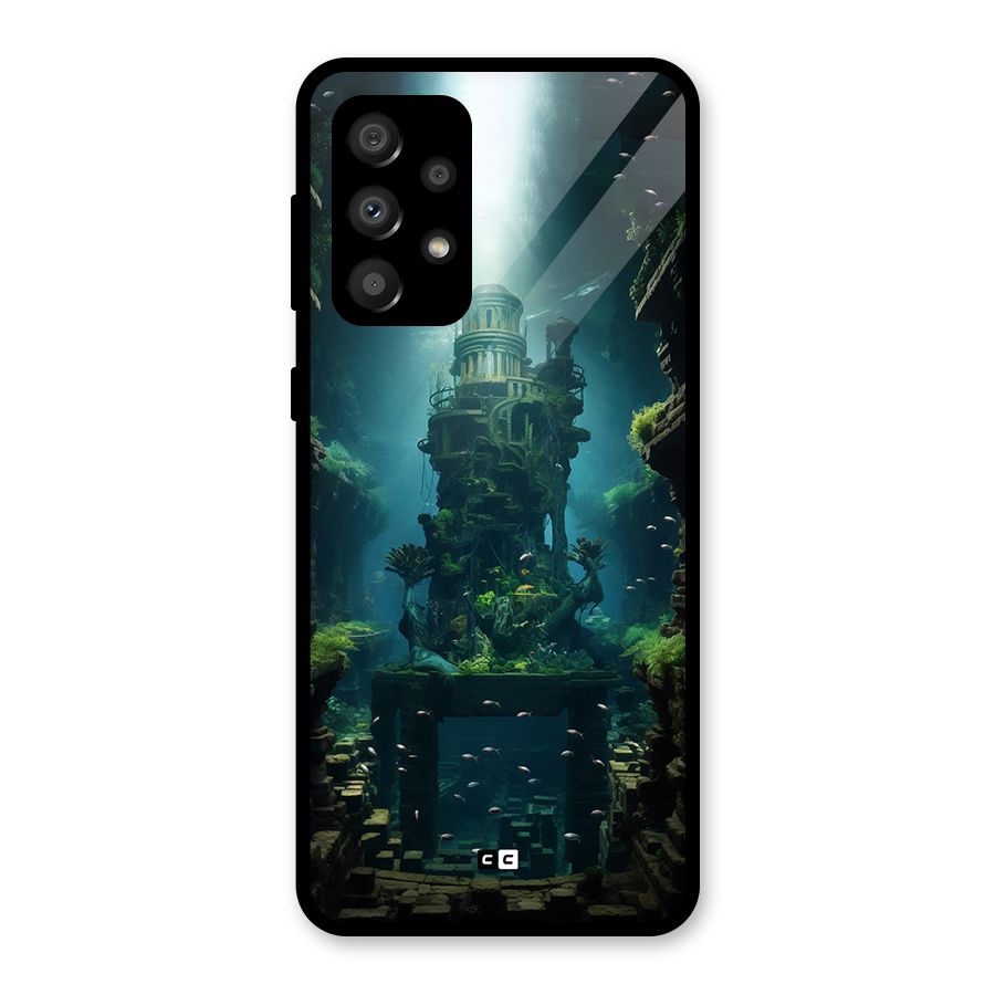 World Under Water Glass Back Case for Galaxy A32