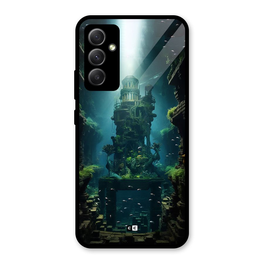 World Under Water Glass Back Case for Galaxy A34