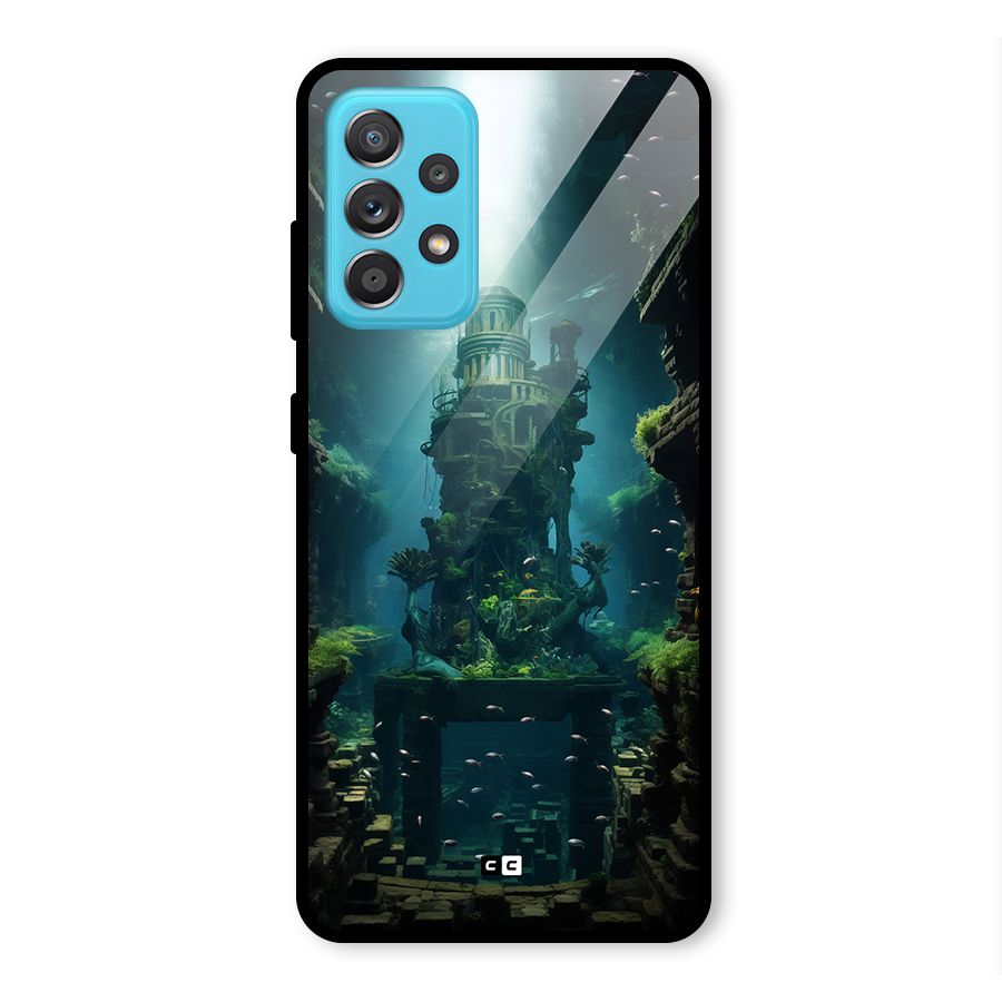 World Under Water Glass Back Case for Galaxy A52s 5G