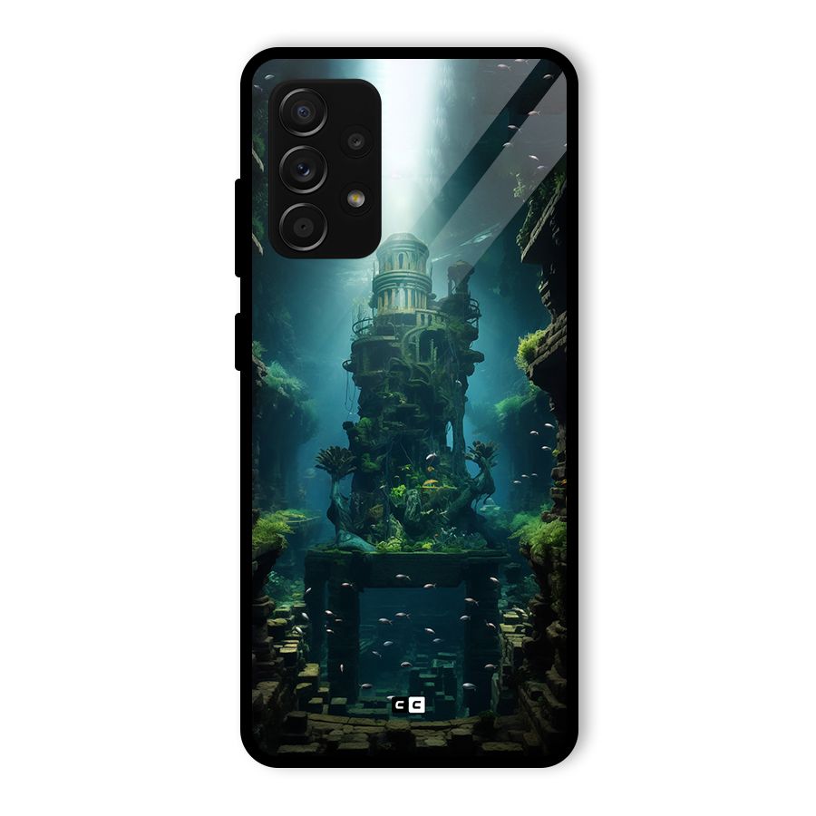 World Under Water Glass Back Case for Galaxy A53 5G