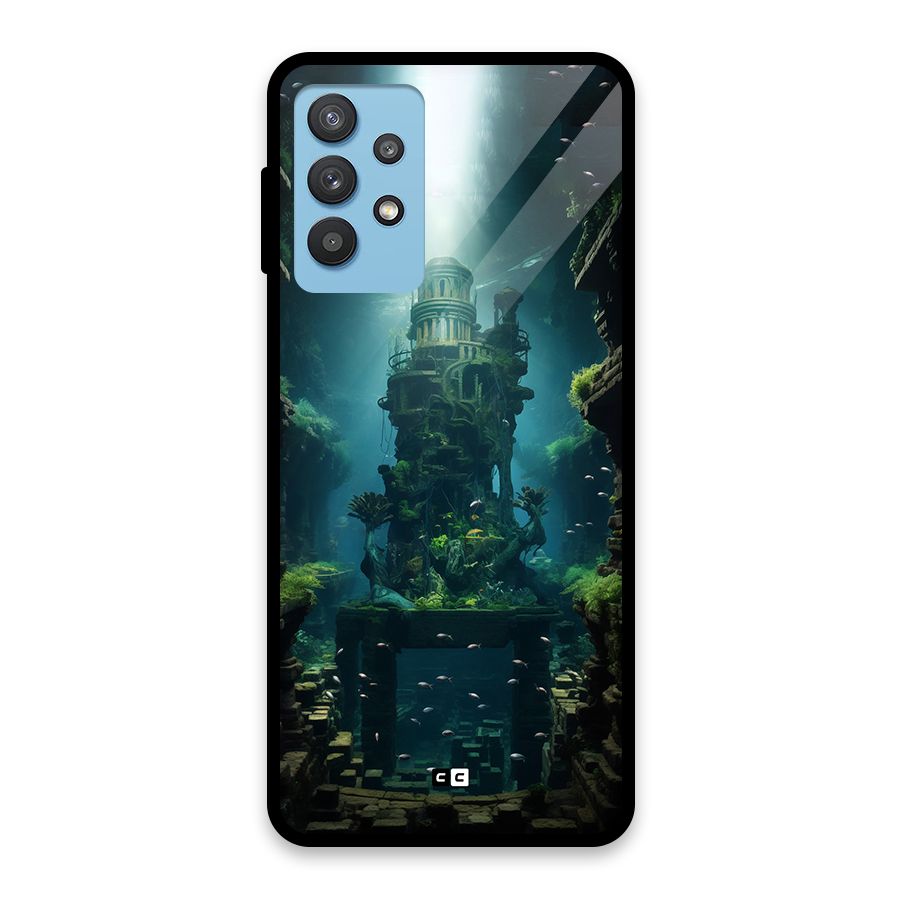 World Under Water Glass Back Case for Galaxy M32 5G