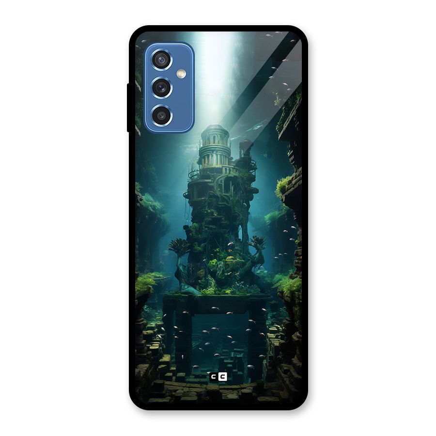 World Under Water Glass Back Case for Galaxy M52 5G