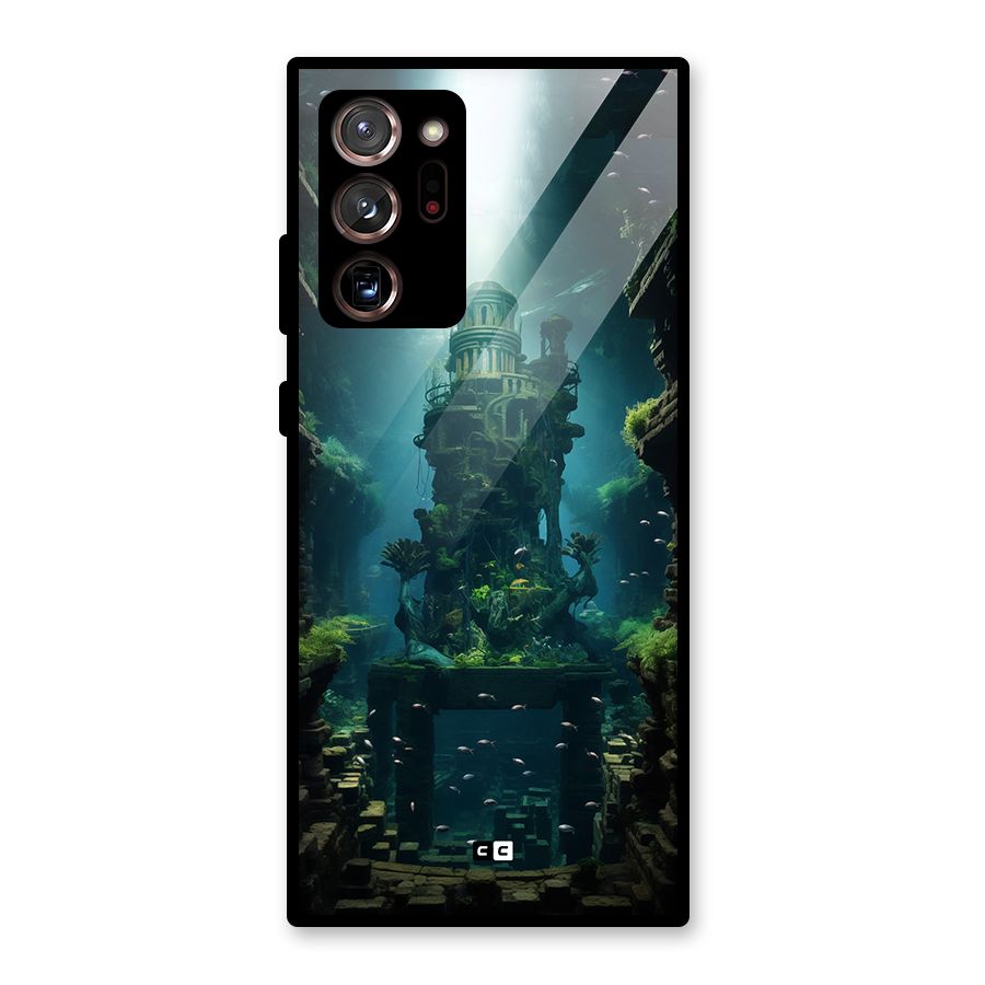 World Under Water Glass Back Case for Galaxy Note 20 Ultra