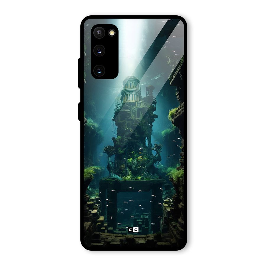 World Under Water Glass Back Case for Galaxy S20 FE