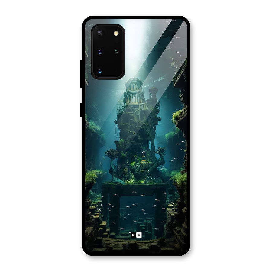 World Under Water Glass Back Case for Galaxy S20 Plus