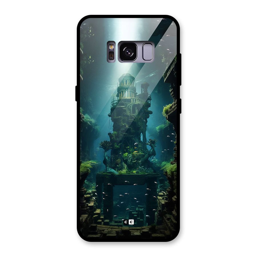 World Under Water Glass Back Case for Galaxy S8