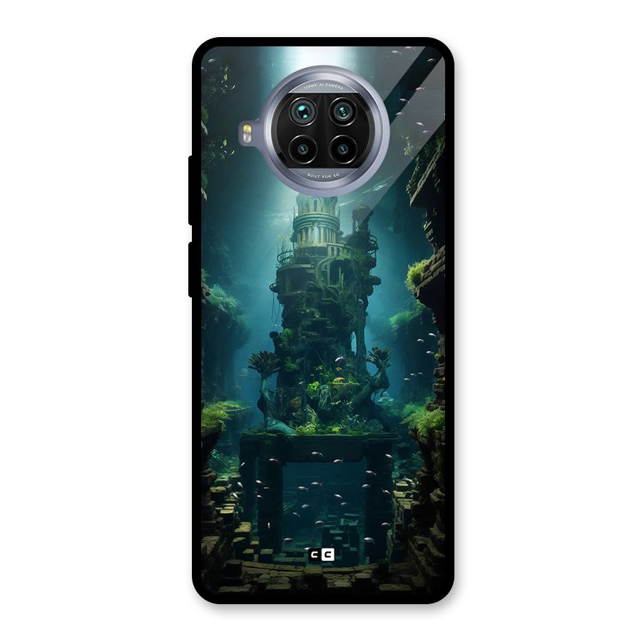 World Under Water Glass Back Case for Mi 10i
