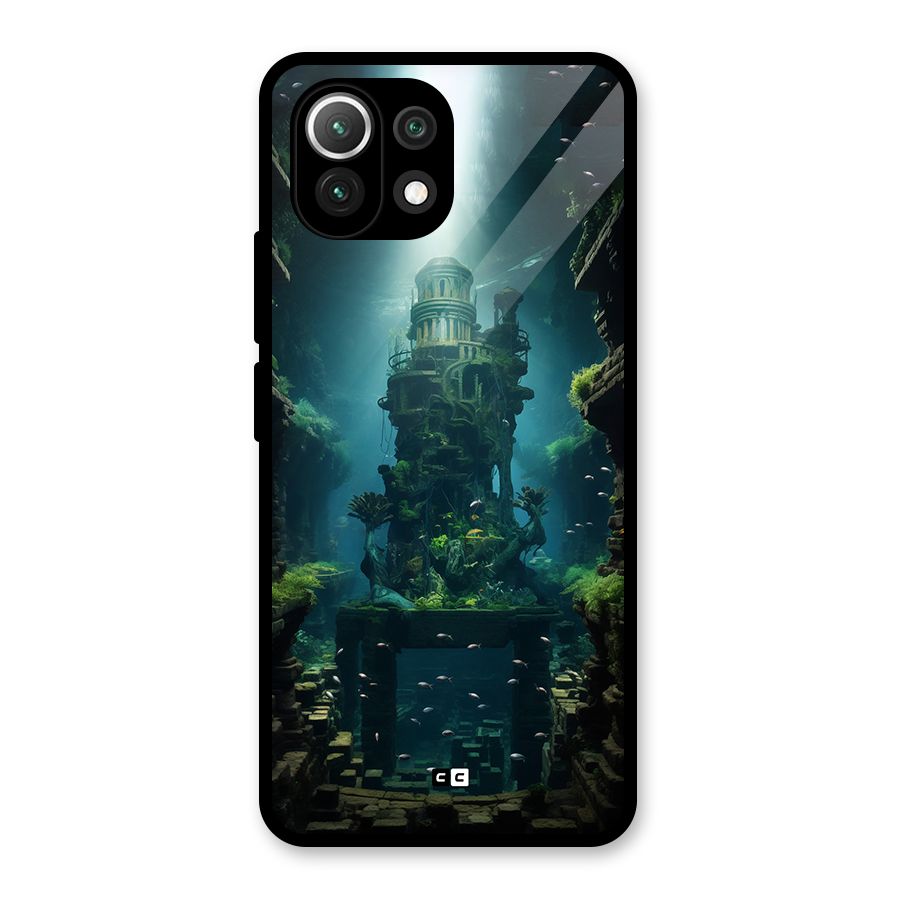 World Under Water Glass Back Case for Mi 11 Lite NE 5G