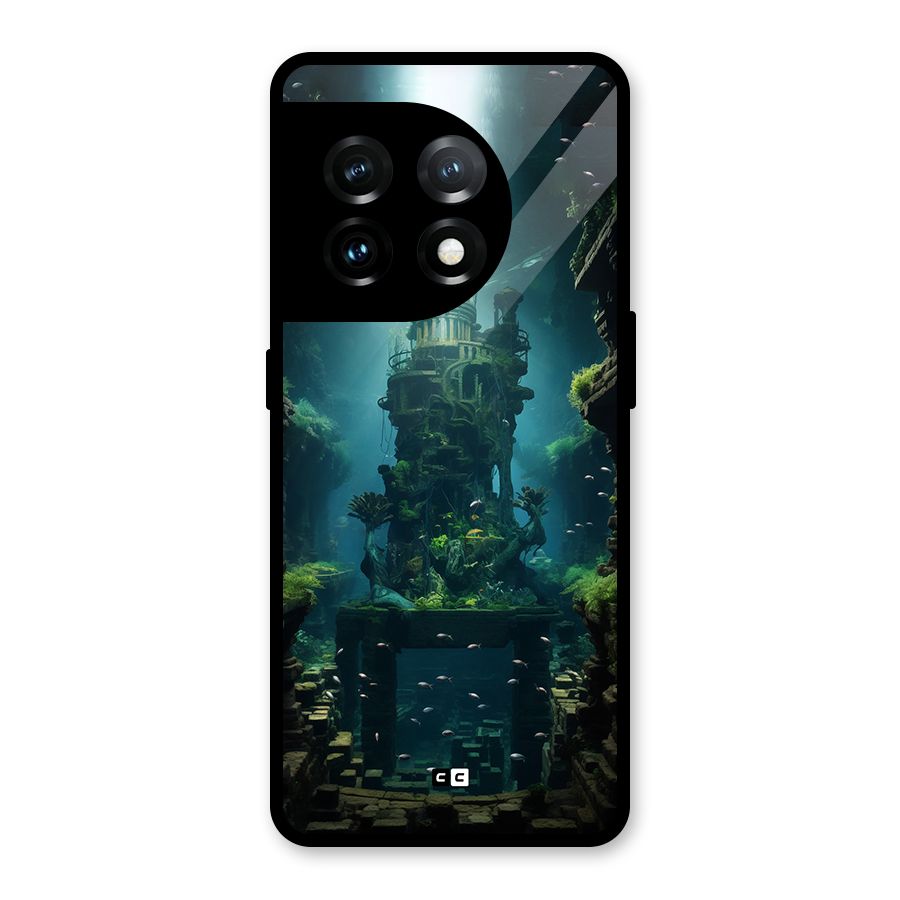 World Under Water Glass Back Case for OnePlus 11