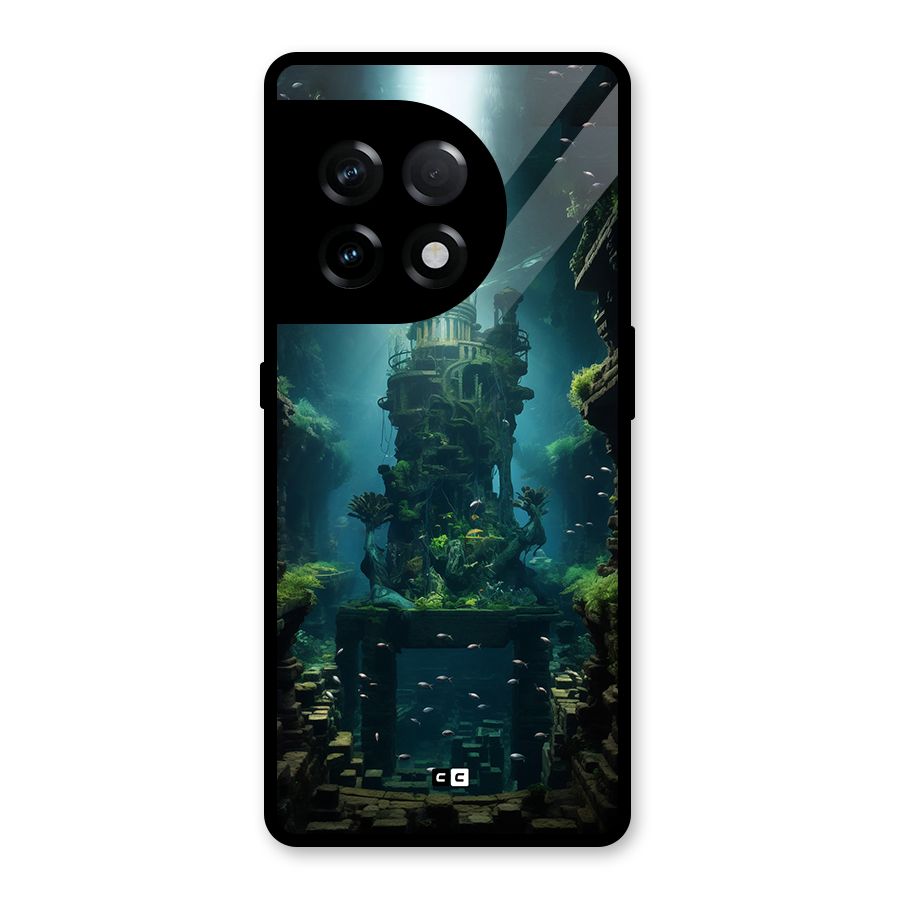 World Under Water Glass Back Case for OnePlus 11R