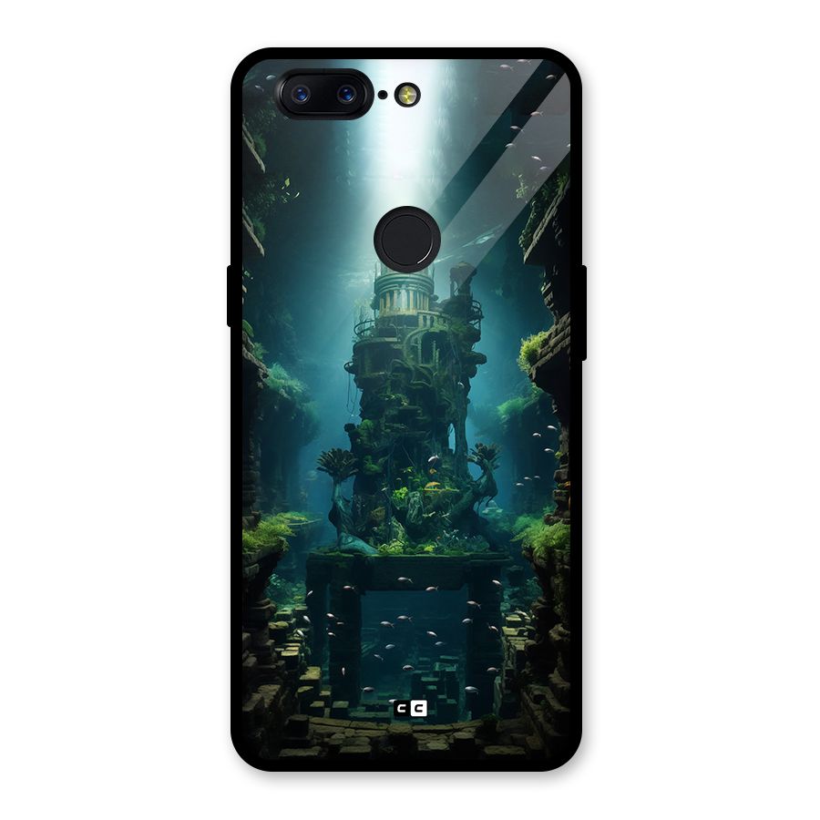 World Under Water Glass Back Case for OnePlus 5T