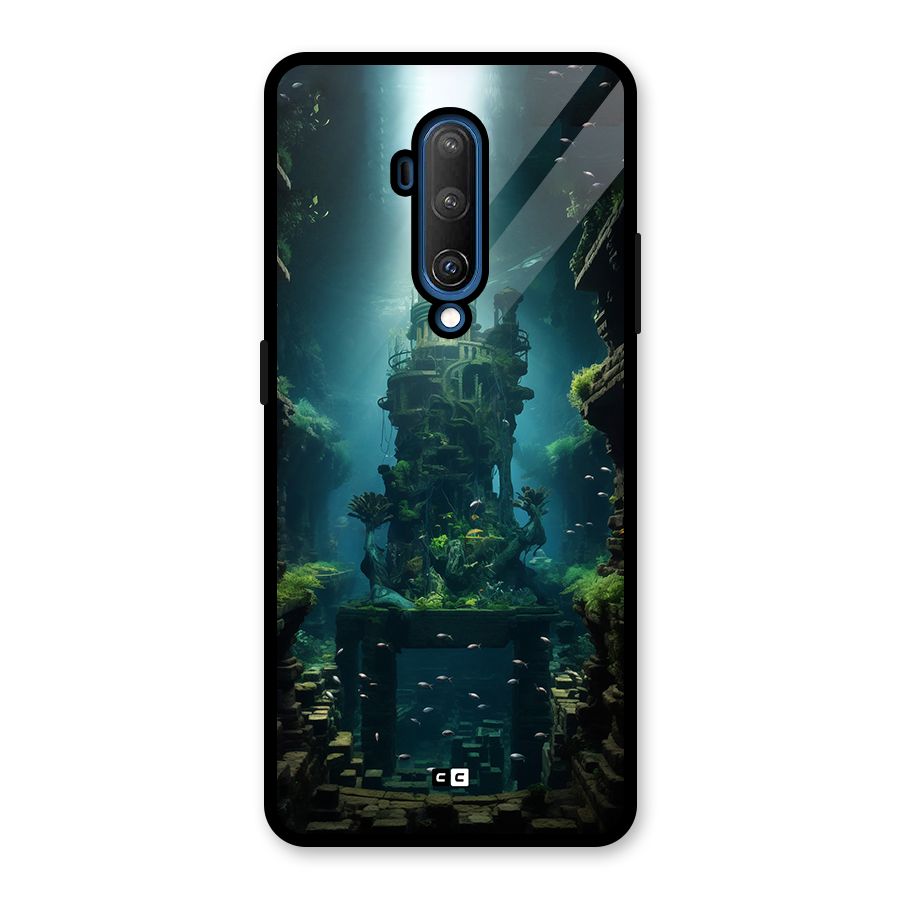 World Under Water Glass Back Case for OnePlus 7T Pro