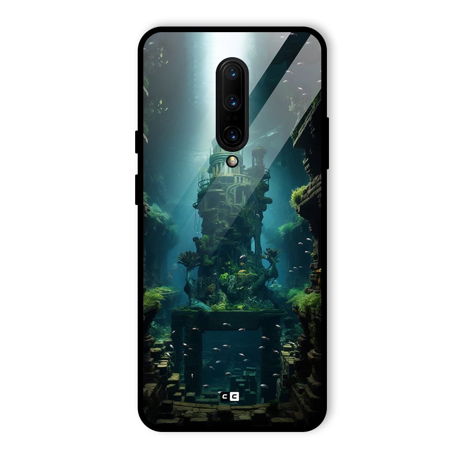 World Under Water Glass Back Case for OnePlus 7 Pro