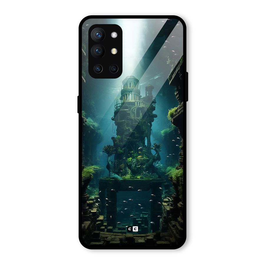 World Under Water Glass Back Case for OnePlus 9R