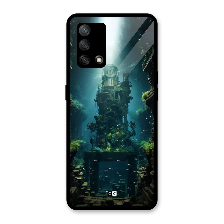World Under Water Glass Back Case for Oppo F19